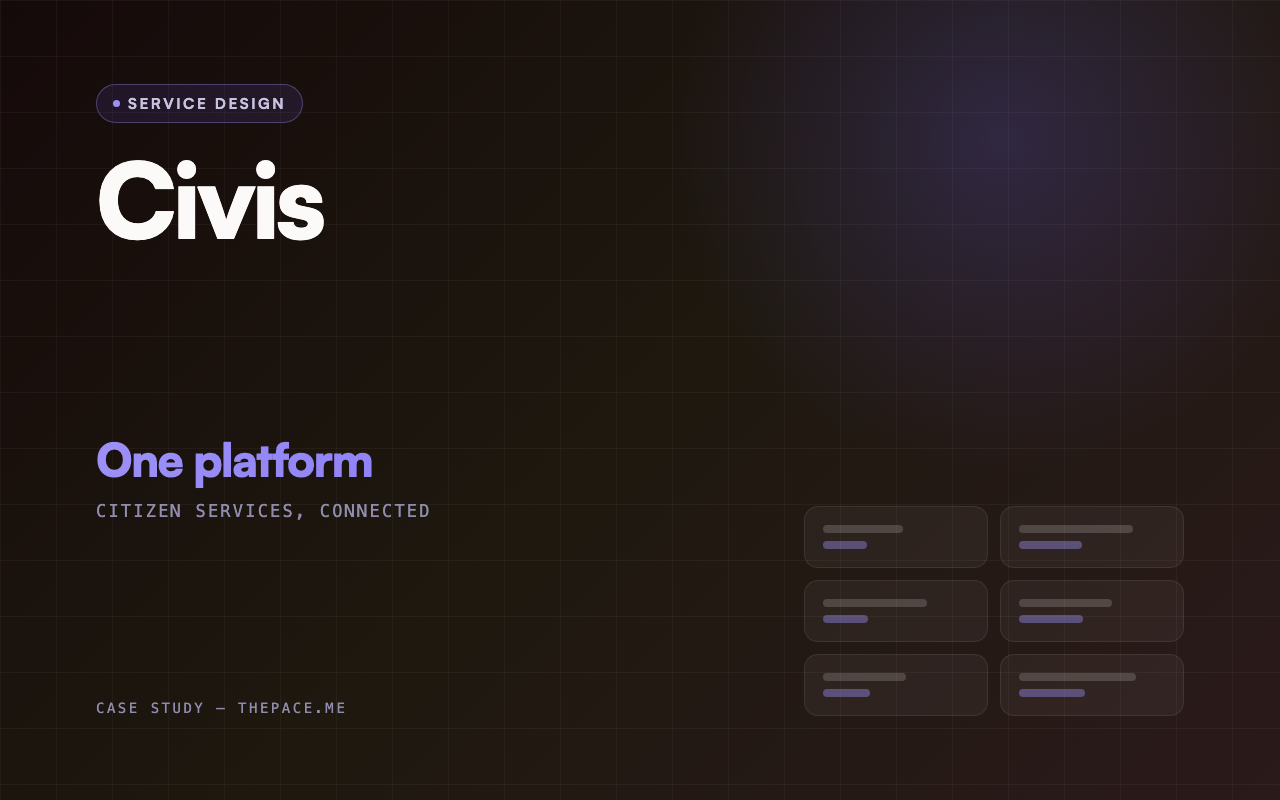 Civis — interface preview