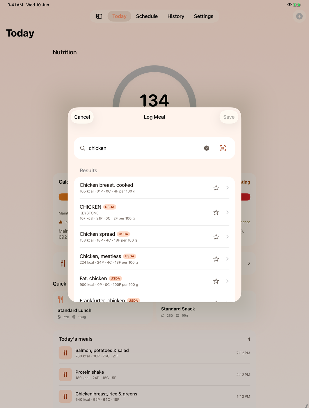 Pacer: process visual
