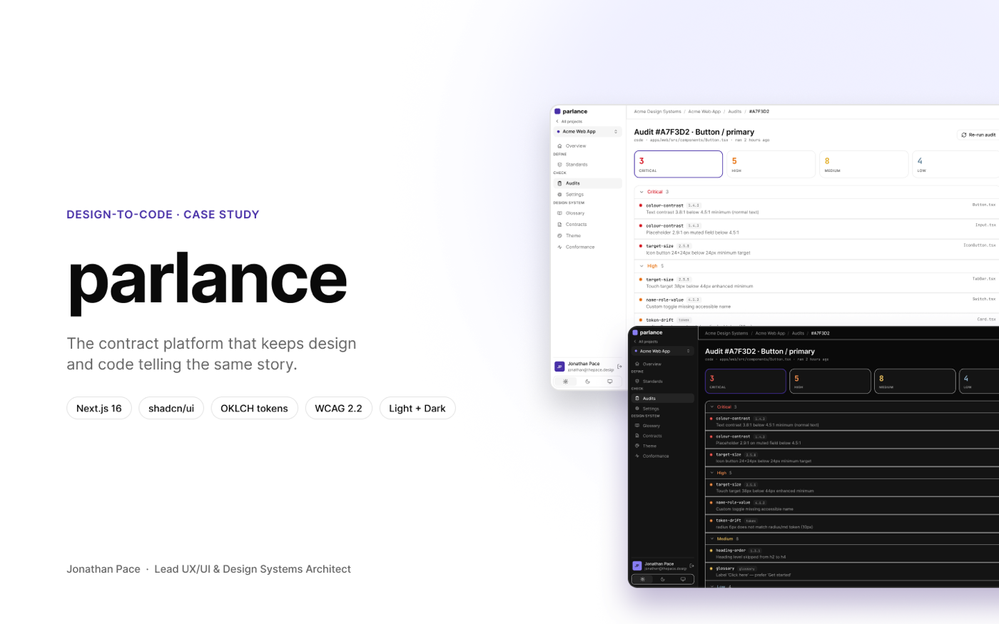 Parlance — final showcase