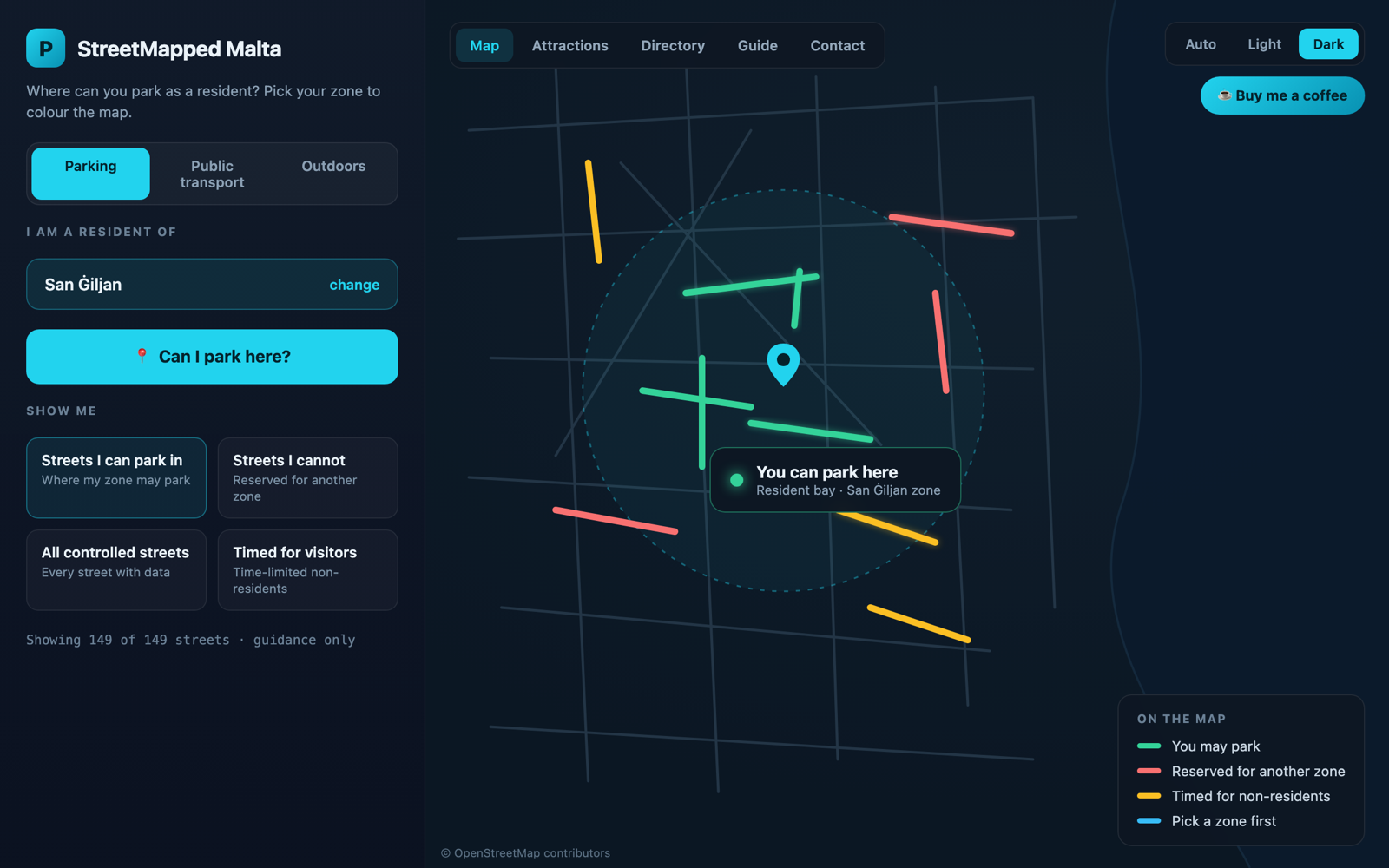 StreetMapped: hero showcase
